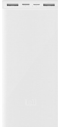 Акція на Xiaomi Mi Power Bank 3 20000mAh Dual Usb Fast Charge 18W White (VXN4258CN/PLM18ZM) від Stylus