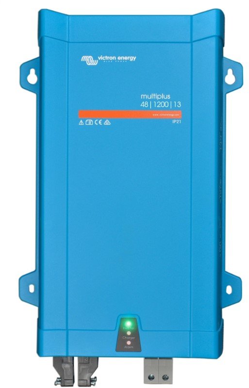 Гибридный солнечный инвертор (hybrid) Victron Energy MultiPlus 48/1200/13-16 (1,2 кВА/1 кВт, 1 фаза, без MPPT)
Гибридный солнечный инвертор (hybrid) Victron Energy MultiPlus 48/1200/13-16 (1,2 кВА/1 кВт, 1 фаза, без MPPT)