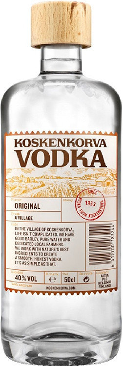 Акция на Водка Koskenkorva Original 0.5л (BDA1VD-KSK050-001) от Stylus
