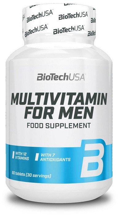 Акція на BioTechUSA Multivitamin for Men 60 tabs від Y.UA