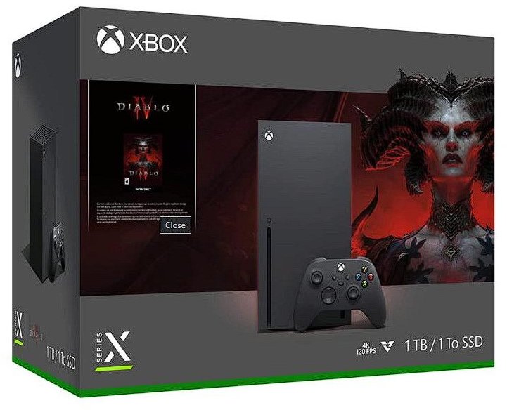 Акція на Microsoft Xbox Series X 1 Tb Diablo Iv Bundle (RRT-00035) від Stylus