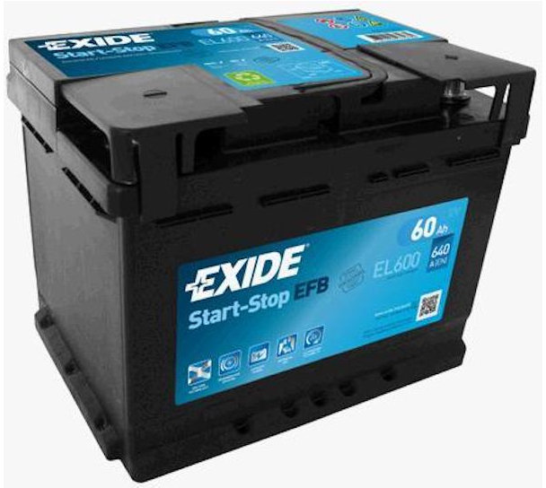 Акция на Exide Efb 6СТ-60 Евро (EL600) от Stylus
