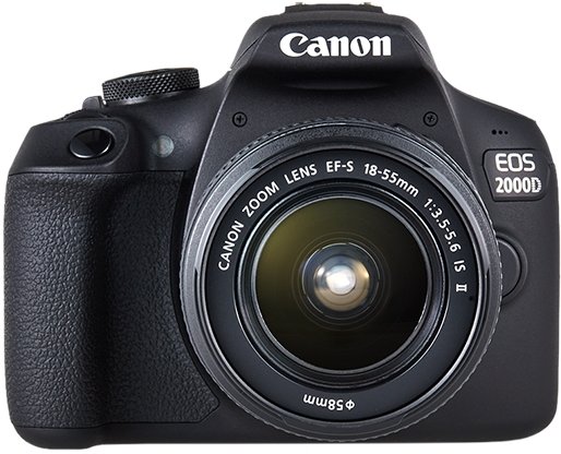 Акція на Canon Eos 2000D Kit (18-55mm) Is Ii від Y.UA