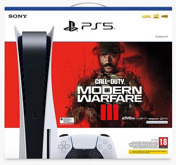 Акція на Sony PlayStation 5 Call of Duty: Modern Warfare Iii Bundle (1000041971) від Stylus