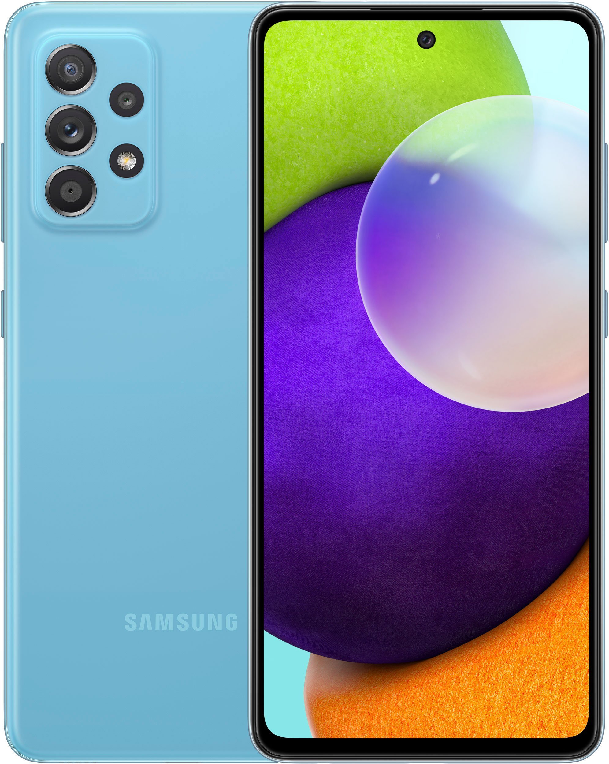 Акція на Samsung Galaxy A52 4/128GB Dual Blue A525F (UA UCRF) від Y.UA