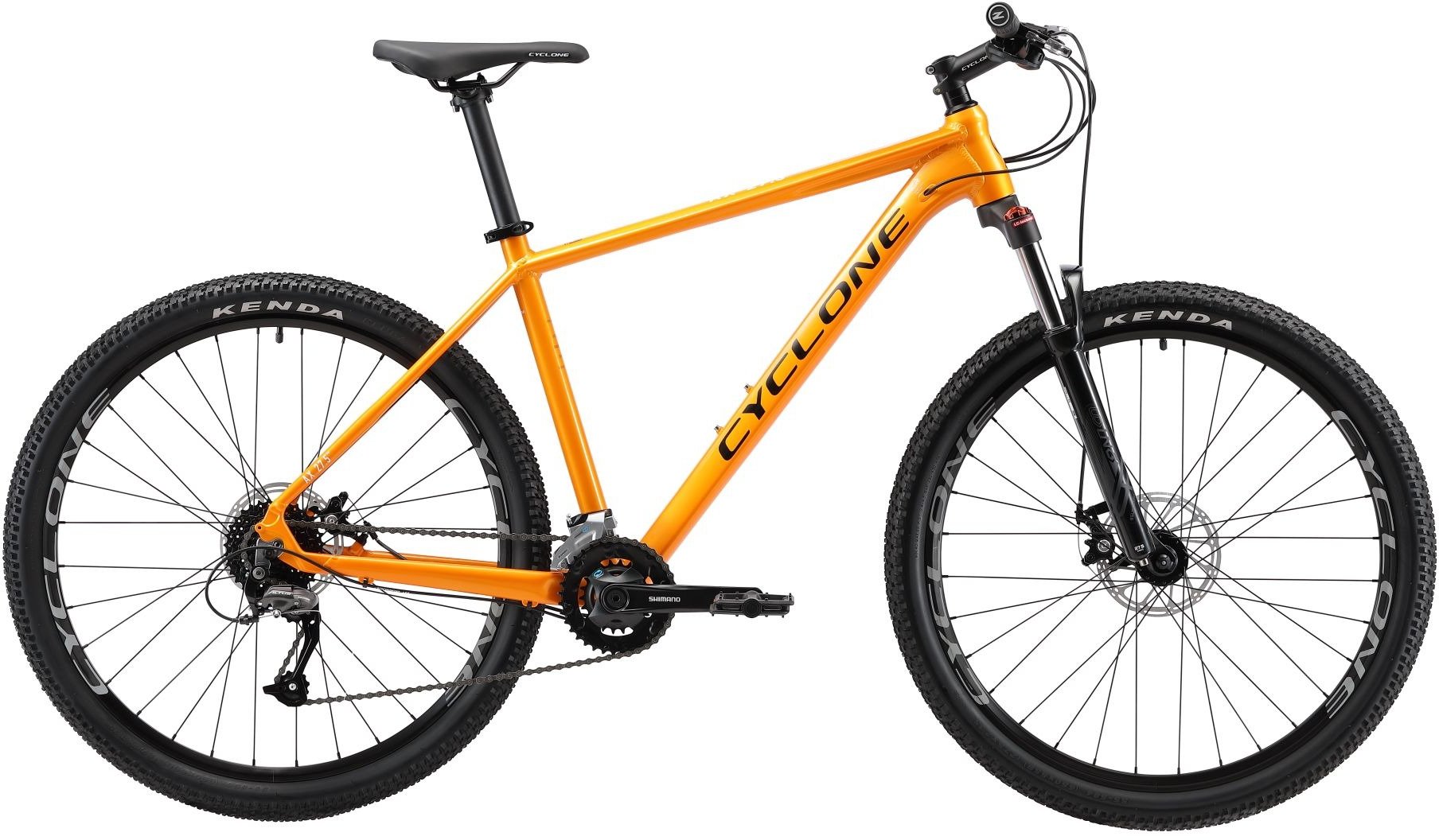 Акція на Велосипед 27,5" Cyclone Ax 19" оранжевый 2022 від Stylus
