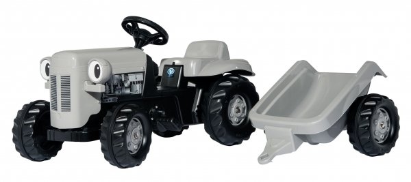 Акция на Трактор с прицепом Rolly Toys rollyKid-X Little Grey Fergie серый (014941) от Stylus