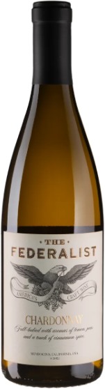 Акція на Вино The Federalist Chardonnay белое сухое 0.75 л (BWT3042) від Stylus