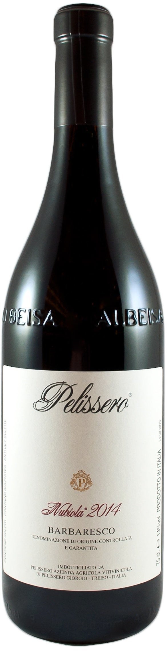 Акція на Вино Pelissero Barbaresco Nubiola 2014 красное сухое 3.0 л (BWT6773) від Stylus