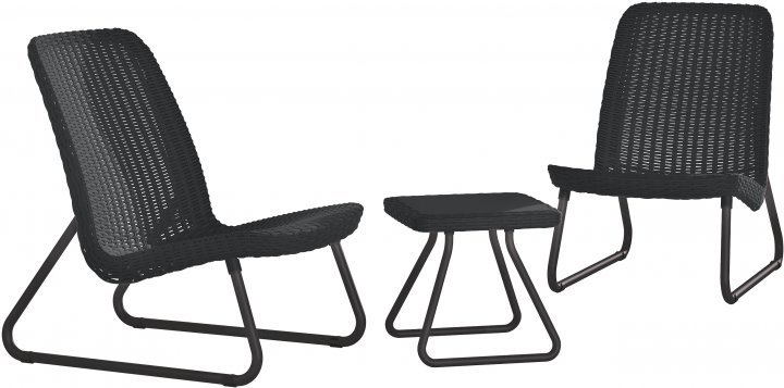Акція на Комплект мебели Keter Rio patio set серый (7290103662431) від Stylus