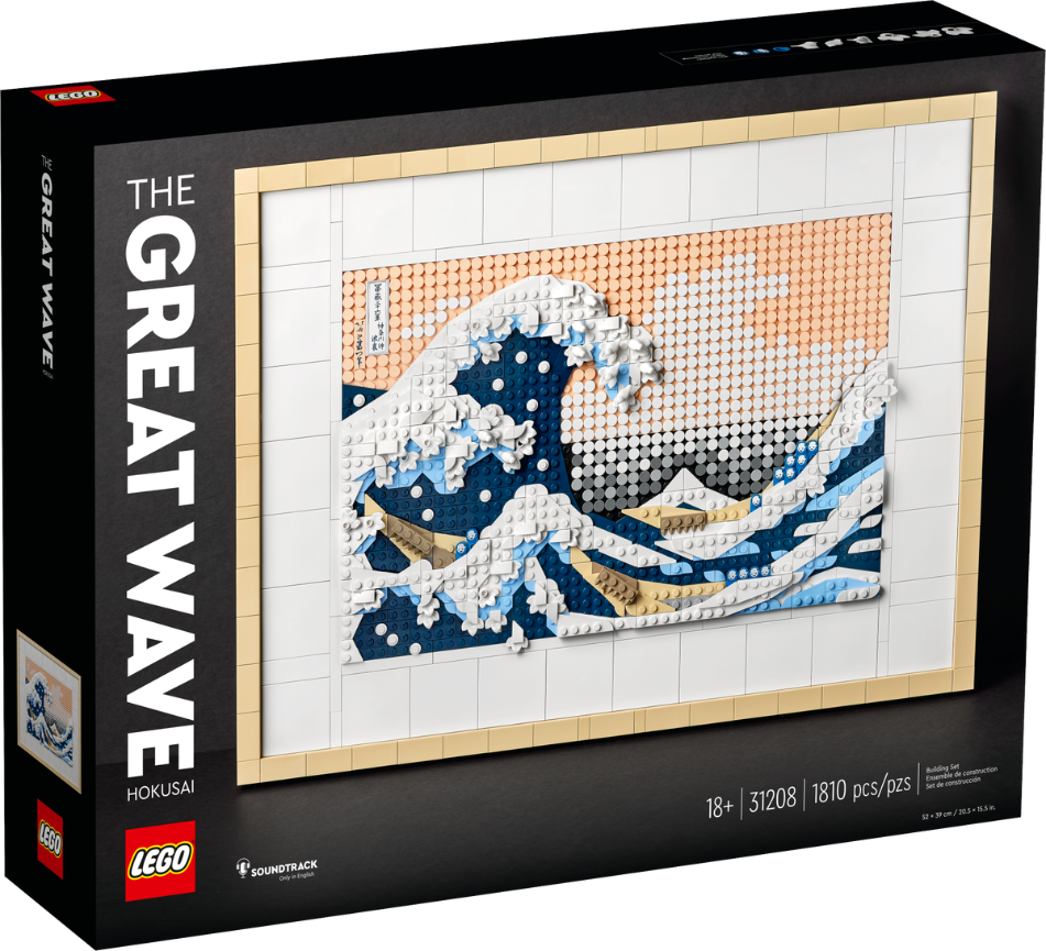 Акція на Конструктор Lego Art Хокусай Велика хвиля (31208) від Y.UA