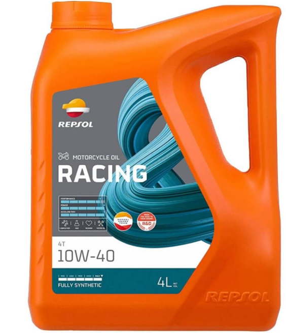 Акція на Моторна олива Repsol Racing 4T 10W-40 4л від Y.UA