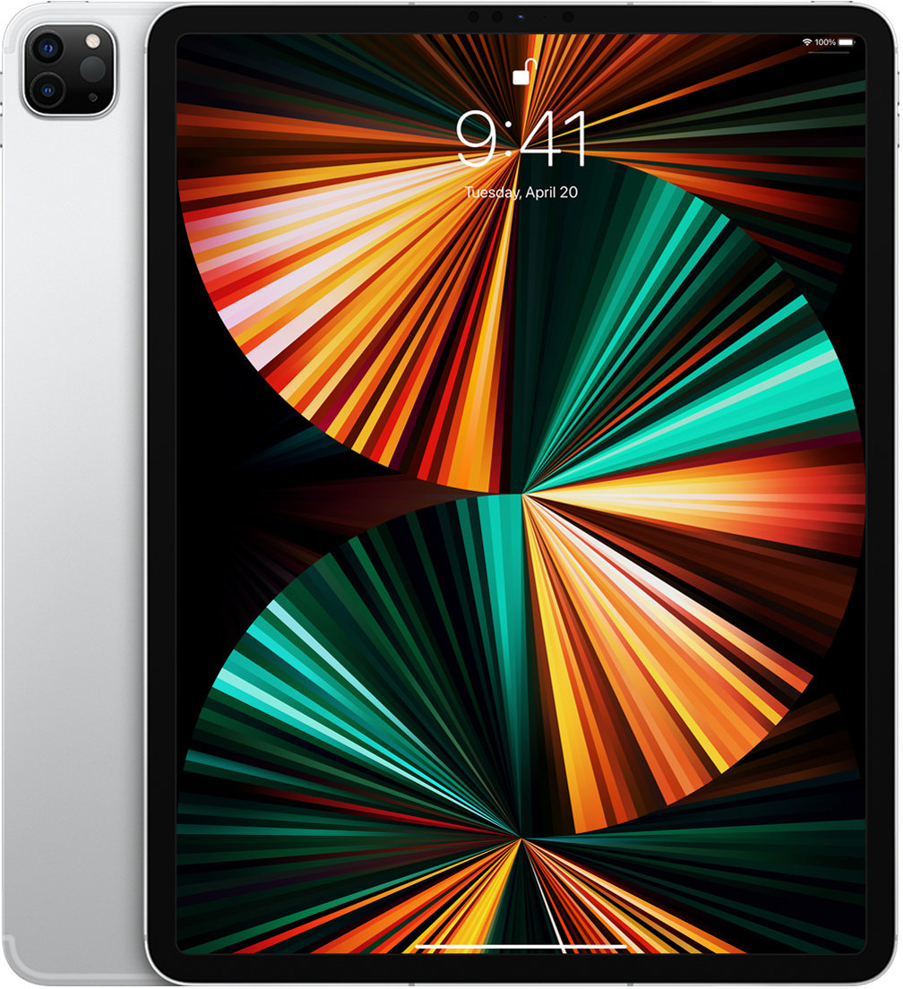Акция на Apple iPad Pro 5 12.9" 2021 Wi-Fi + Lte 2TB M1 Silver (MHP53) от Stylus