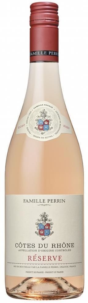 Акція на Вино Famille Perrin Cotes du Rhone Reserve Rose, розовое сухое, 0.75л 13.5% (BWT0085) від Stylus