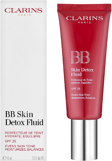 Акція на Clarins Bb Skin Detox Fluid 02 Medium BB-флюид с эффектом детокса для лица 45ml від Stylus