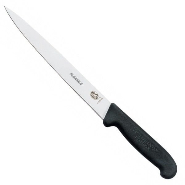 Акція на Кухонный нож Victorinox Fibrox Filleting Flex 18см с черн. ручкой (5.3703.18) від Stylus