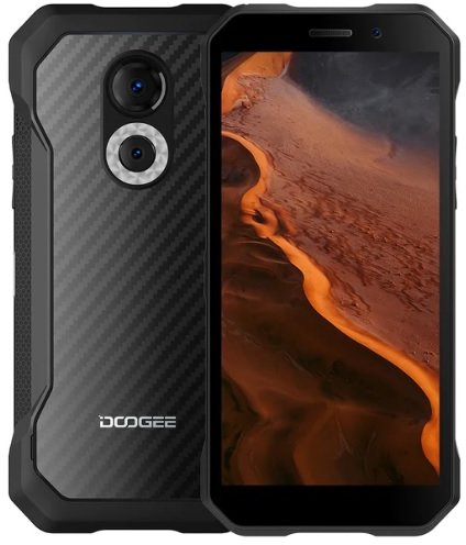 Акція на Doogee S61 6/64GB Carbon Fiber від Y.UA