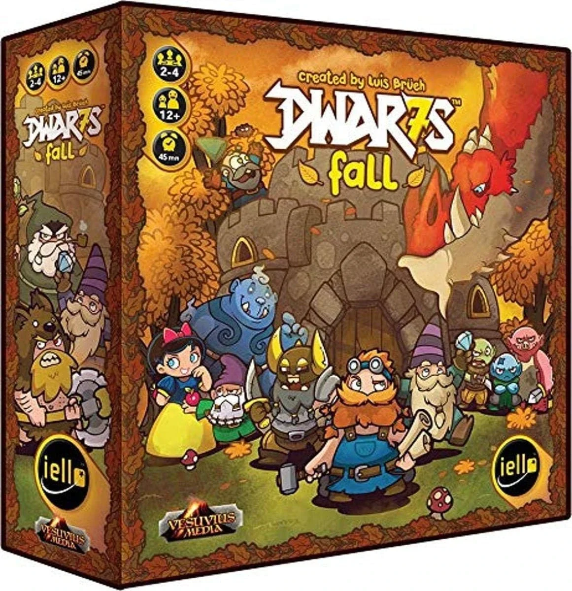 Акция на Настольная игра Iello Dwar7s Fall 3rd edition (Гномы, англ.) от Stylus