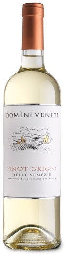Акція на Вино Domini Veneti "Pinot Grigio DOC" (сухое, белое) 0.75л (BDA1VN-DOV075-017) від Stylus