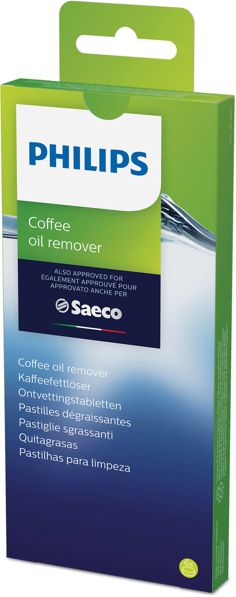 Акція на Средство для удаления кофейного масла Saeco CA6704/10 від Stylus