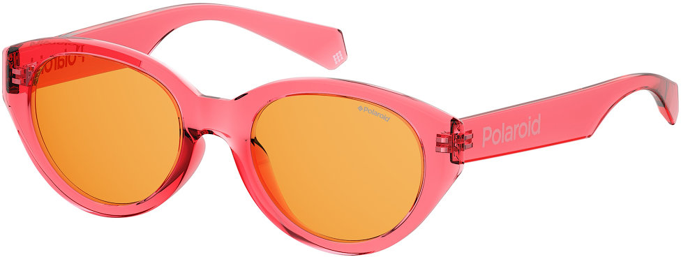 Акція на Женские солнцезащитные очки Polaroid с поляризационными ультралегкими линзами, овальные (P6051GS-35J52HE) від Stylus