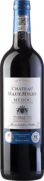Акція на Вино Les Grands Chais de France Chateau Haut Myles Cru Bourgeois красное сухое 13.5% 0.75 л (WNF3485451602756) від Stylus