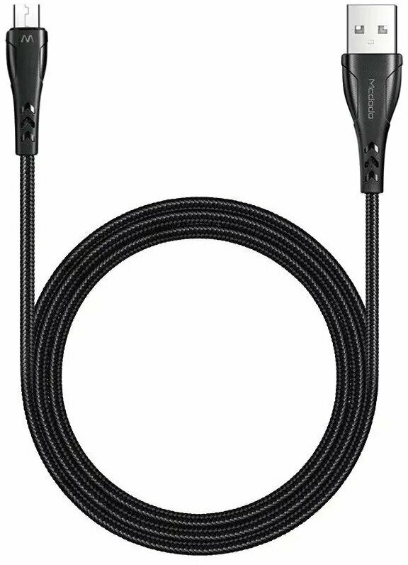 Акція на Mcdodo Usb Cable to microUSB 1.2m Black від Stylus