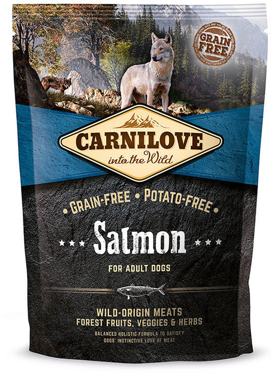 Акція на Сухой корм для взрослых собак Carnilove Salmon Adult 1.5 кг (8595602508914) від Stylus