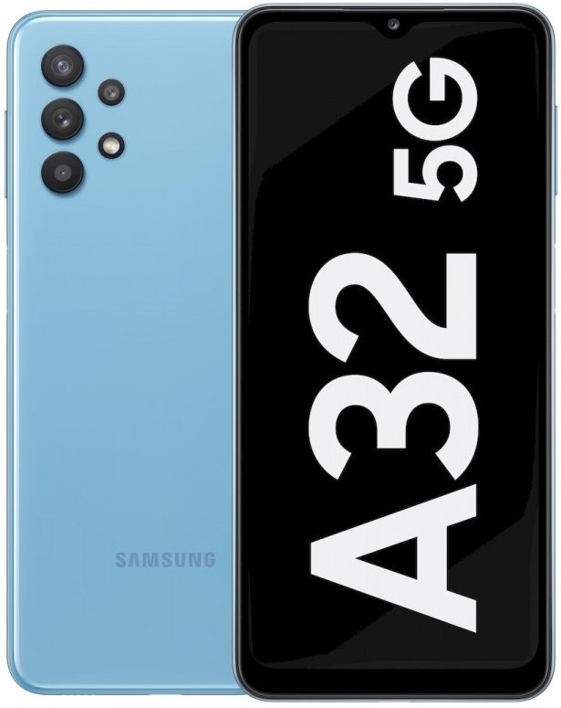 Акція на Samsung Galaxy A32 5G 6/128GB Dual Awesome Blue A326B від Y.UA