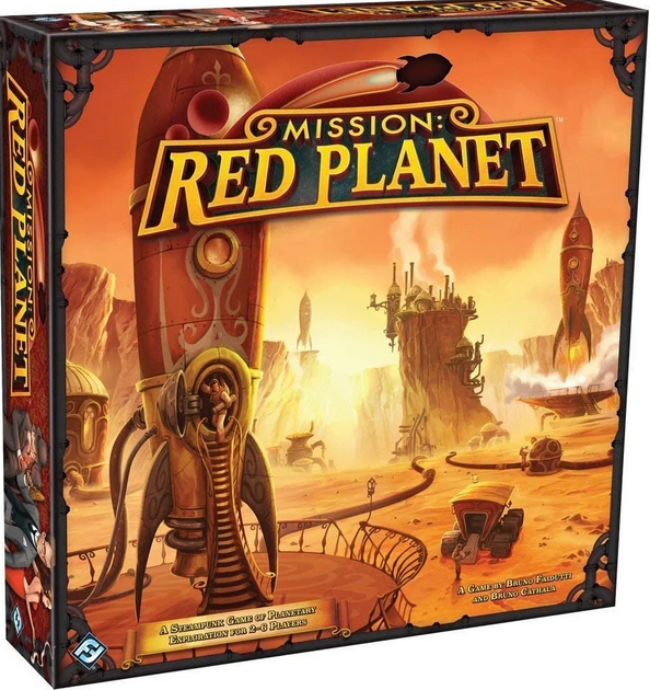 Акція на Настольная игра Fantasy Flight Games Mission: Red Planet - En НА АНГЛИЙСКОМ ЯЗЫКЕ від Stylus