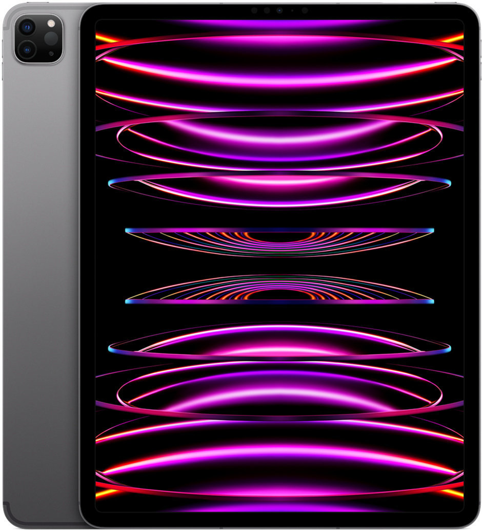 Акция на Apple iPad Pro 6 12.9" 2022 Wi-Fi + Lte 256GB M2 Space Gray (MP603) от Y.UA