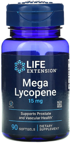Акція на Life Extension Mega Lycopene Мега ликопин 15 мг 90 гелевых капсул від Stylus
