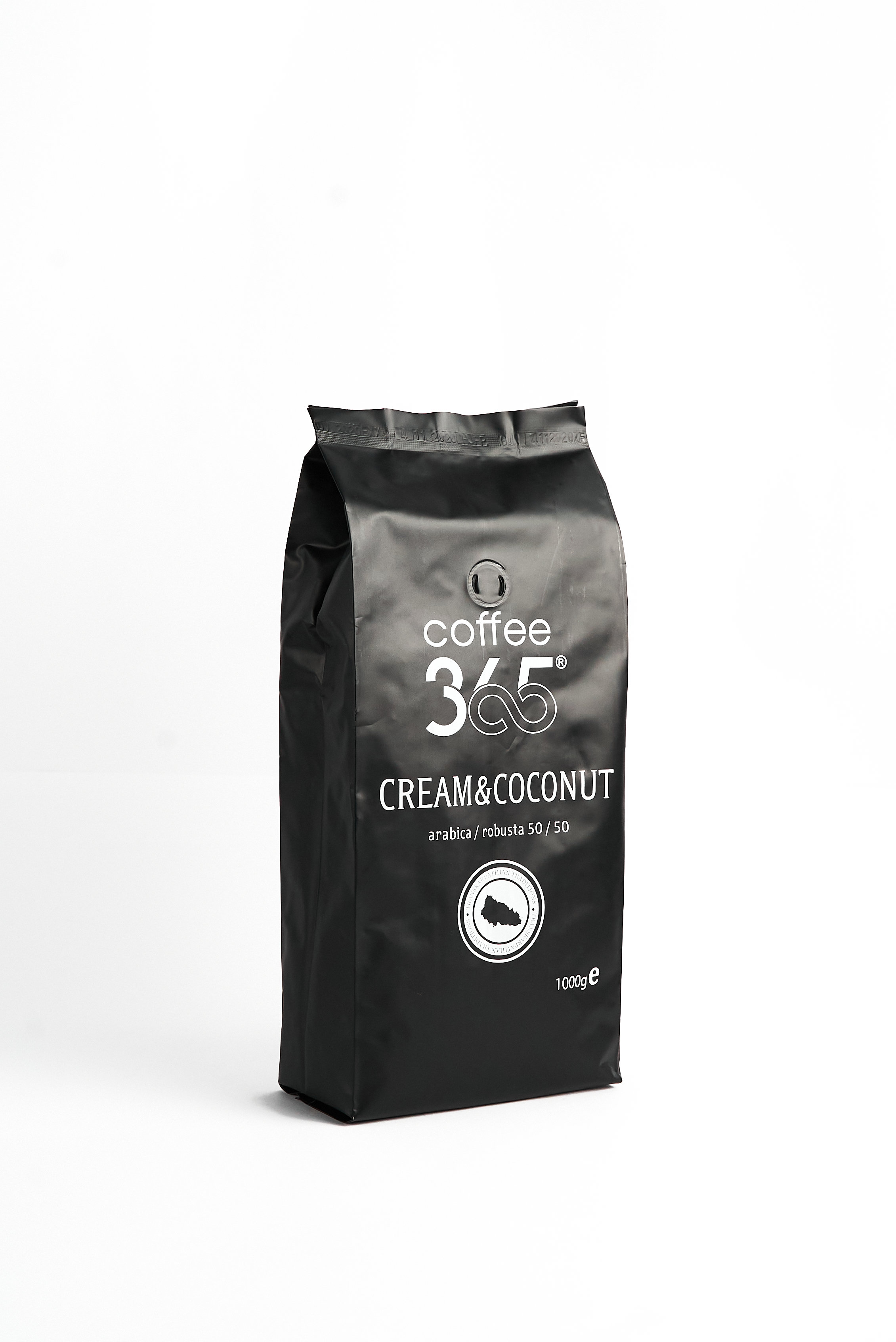 Акция на Кофе в зернах Coffee365 Cream Coconut 1 кг (4820219990178) от Stylus
