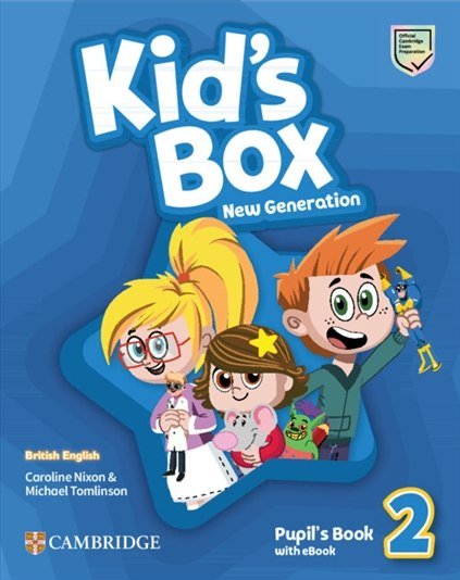 Акція на Kid's Box New Generation 2: Pupil's Book with eBook від Stylus