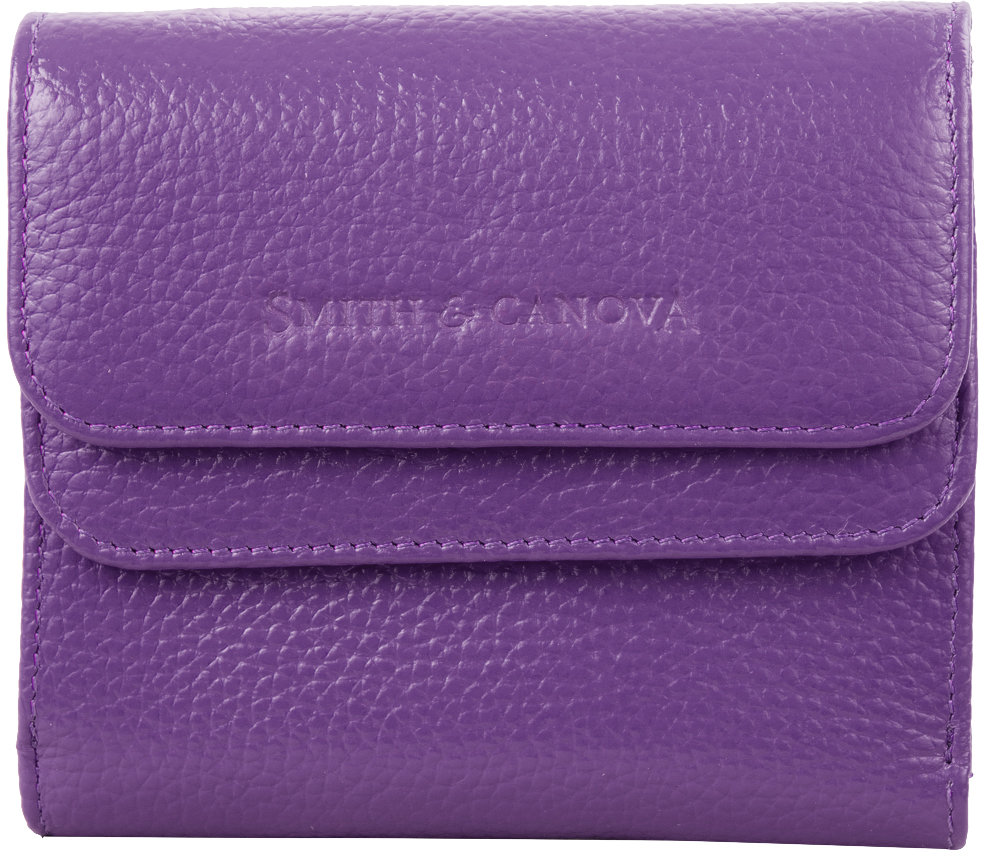 Акція на Жіночий гаманець Smith & Canova фіолетовий (FUL-28611-purple) від Y.UA