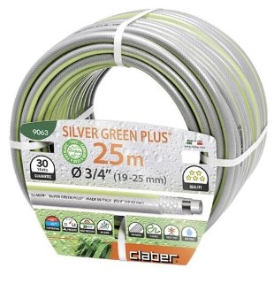 Акція на Шланг садовий Claber Silver Green Plus 1/2" 25 м (90600000) від Y.UA