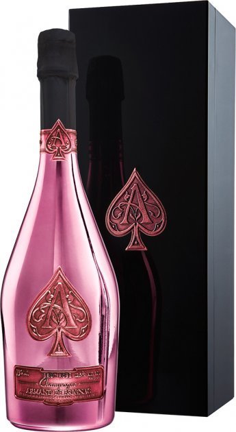 Акція на Шампанское Armand de Brignac Rose, розовое брют, 0.75л 12.5%, в подарочной коробке (BDA1SH-SAB075-003) від Stylus