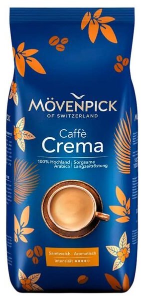 Акція на Кава Cafe Crema Movenpick У зернах 1 кг (WT1517) від Y.UA