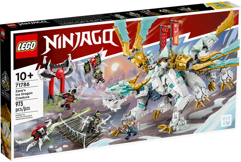 Акція на Конструктор Lego Ninjago Ледяной дракон Зейна (71786) від Stylus