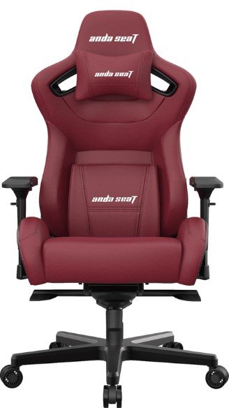 Акція на Кресло геймерское Anda Seat Kaiser 2 Black/Maroon Size Xl (AD12XL-02-AB-PV/C-A05) від Stylus