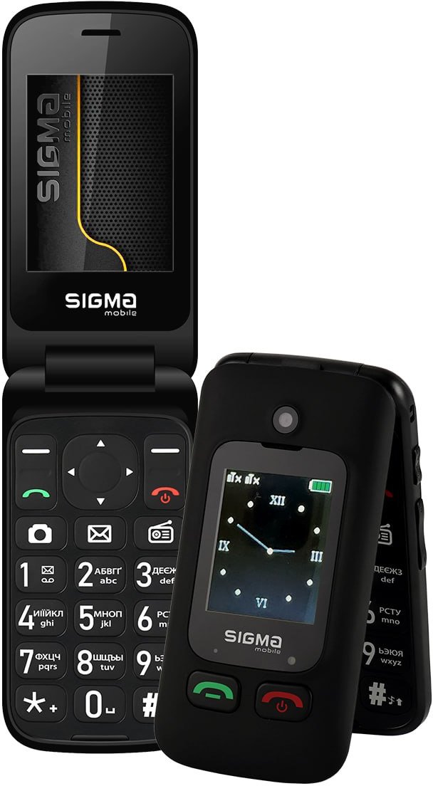 Акція на Sigma mobile Comfort 50 Shell Duo TYPE-C Black (UA UCRF) від Stylus