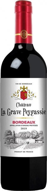 Акція на Вино Gvg Chateau La Grave Peygassie Bordeaux, красное сухое, 0.75л (WNF3429671945163) від Stylus