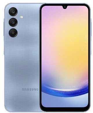 Акція на Samsung Galaxy A25 5G 6/128GB Light Blue A256 (UA UCRF) від Y.UA