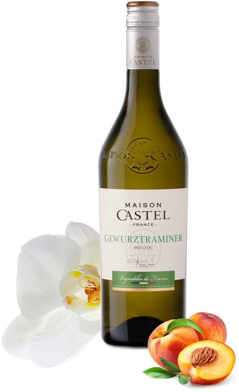 Акція на Вино Maison Castel "Gewurztraminer" (полусухое, белое) 0.75л (BDA1VN-VCS075-012) від Stylus