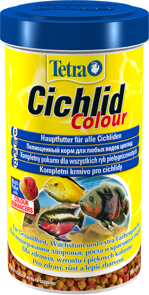 Акція на Корм Tetra Cichlid Colour для акваріумних риб в гранулах 500 мл (4004218197343) від Y.UA