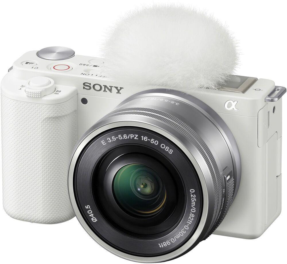 Акція на Sony ZV-E10 kit (16-50mm) White (ILCZVE10LW.CEC) від Y.UA