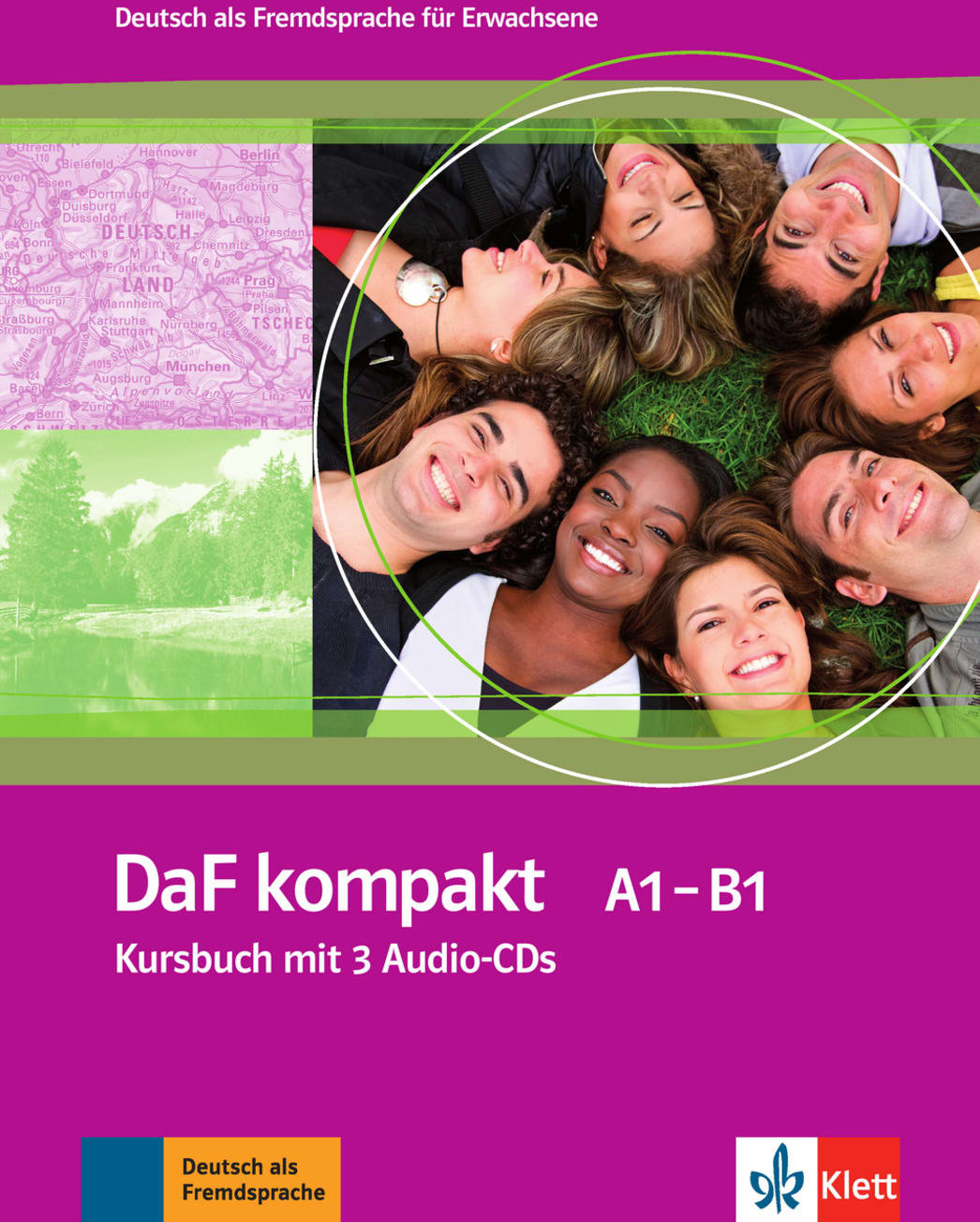 Акція на DaF kompakt A1-B1: Kursbuch mit Audio-CDs від Y.UA