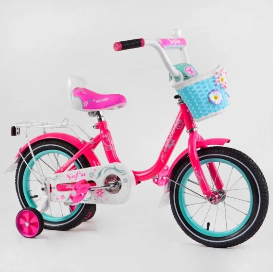 Акция на Велосипед Corso Sofia N12-1 (розовый) от Stylus