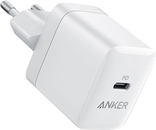 Акция на Anker USB-C Wall Charger PowerPort Iii 20W White (A2631G21) от Stylus