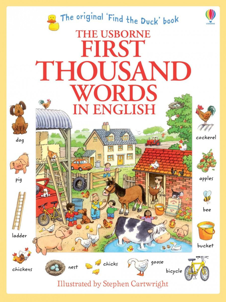 Акція на First Thousand Words in English / Перша 1000 слів англійською від Y.UA